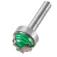Trend C131X8MMTC CraftPro Guided Classic Panel Router Cutter 2.4/2.4mm Radius x 8mm Shank
