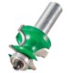 Trend C215X1/2TC CraftPro Guided Corner Bead Router Cutter - 7mm Radius