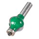 TREND C218X1/2TC CRAFT PRO ROUTER CUTTER GUIDED HANDRAIL 9.5/12.5MM RAD (SIDE PROFILE)