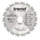 Trend Wood Cordless Circular Saw Blade - 190mm dia x 1.5 kerf x 30 bore 18T