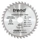 Trend CraftPro Thin Kerf Cordless Saw Blade - 190mm dia x 1.6 kerf x 30 bore 36T