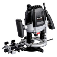 Trend T7EK - 2100W 1/2\" Variable Speed Plunge Router 240V with Kitbox