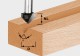 Festool 490997 V-Groove Cutter - 60 Deg x 11mm Dia x 8mm Shank HS