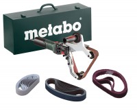 Metabo Tube Belt Sander and Accessory Set RBE15-180�240V in Carry Case