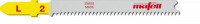 Mafell 093854 5pk SSB-L2 Jigsaw Blade - Laminate, 1.3mm Thick x L 60mm