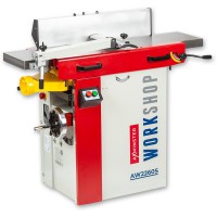 Axminster Workshop AW2260S Planer Thicknesser with Spiral Cutterblock 230V