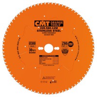 CMT Industrial Saw Blade for Stainless Steel 300mm dia x 2.2 kerf x 30 bore Z80 10�FWF
