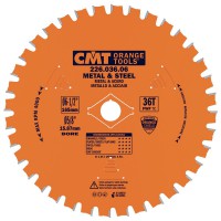 CMT Medium / Thick Metal and Steel Saw Blade 165mm dia x 1.6 kerf x 15.87 bore Z36 8�FWF