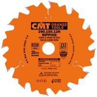 CMT Industrial Rip Saw Blade 150mm dia x 2.4 kerf x 20 bore Z12 10�ATB
