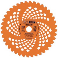 CMT Garden Trimmer Saw Blade 250mm dia x 2 kerf x 25.4 bore Z40 8� ATB