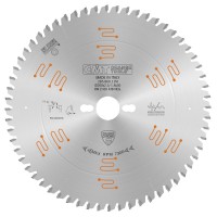 CMT Low Noise Finishing Saw Blade - 260mm dia x 2.5 kerf x 30 bore Z60 10� ATB