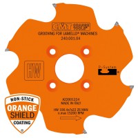 CMT Biscuit Joiner Grooving System Blade 100.4mm dia x 7 kerf x 22 bore Z6 for Lamello Zeta