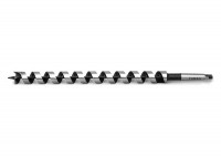 Famag Auger bit Lewis pattern with Morse Cone No.2 OAL650 �22 spiralL 550 mm