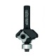 CMT Roundover bit with insert knives - 27 dia x 2mm radius x 1/4 shank