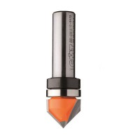 CMT V-Grooving Router Cutter Bits (90�) with Top Bearing - 815B