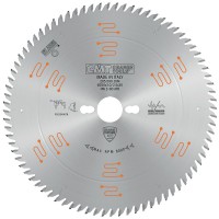 CMT Ultra Fine Finishing Saw Blade for Cutting Frames 250mm dia x 3.0 kerf x 30 bore Z80 20� ATB