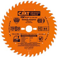 CMT ITK Plus Rip / Crosscut Saw Blade - 150mm dia x 1.5 kerf x 20(+16) bore Z24 10� ATB+8� SHEAR