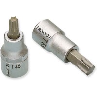 Proxxon 3/8\" Drive Sockets with Torx Bits