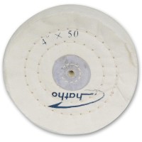 Proxxon Soft Muslin Polishing Wheel 100mm x 15mm for PM 100 - 28002