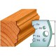 CMT SPINDLE MOULDER CUTTERS - Knives 50mm - profile 511 Knives Only (690.511)