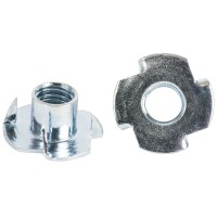 UJK Threaded Pronged T-Nuts M10 10pc - 800401