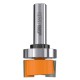 CMT Dado & planer router bit with top bearing - 19 dia x 9.5mm cut x 1/4 shank