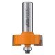 CMT Rebating Router Bit - 31.75 dia x 12.7mm cut x 1/4 shank