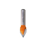 CMT Laser Point Router Bits 60� - 12.7 dia x 10mm cut x 1/4 shank