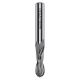 CMT Round nose solid carbide upcut spiral bit - 3.18 dia x 12.7mm cut x 1/4 shank
