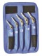 BONDHUS SP5-IC-19 Hex Pro Pivot Head Wrench Torx Set - 5 pcs - T15-T30, 00019