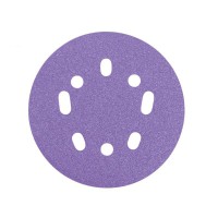 Trend Aluminium Oxide Sanding Disc, 125mm Diameter, 180G (50 Pack) - AB/125/180A/B