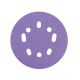 Trend Aluminium Oxide Sanding Disc, 125mm Diameter, 180G (50 Pack) - AB/125/180A/B