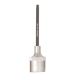 BONDHUS 3mm ProHold Ball End InHex Bit + 3/8" Socket - L2", 43456