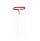BONDHUS 3mm T-Handle Cushion Grip Hex Driver - L6", 46456