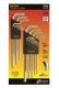 BONDHUS BLX22G Double Pack Gold Guard Ball End Hex Allen Key Set - 22 pcs - 0.050"-3/8" + 1.5mm-10mm, 20899