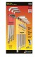 BONDHUS BLX22B Double Pack Brite Guard Ball End Hex Allen Key Set - 22 pcs - 0.050"-3/8" + 1.5mm-10mm, 26999
