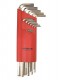 BONDHUS HLX15MB Brite Guard Hex Allen Key Set - 15 pcs - 1.27mm-10mm, 17195