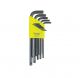 BONDHUS PBLX13 ProHold Ball End Hex Allen Key Set - 13 pcs - 0.050"-3/8", 74937