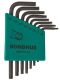 BONDHUS TLXS8S Torx Key Set - 8 pcs - TX6-TX25, 31732