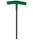BONDHUS T40 T-Handle ProHold Torx Hex Driver TX40 - L7.9", 74040