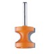 CMT Bead & Bull Nose Router Bit - 3.2mm radius x 1/4 shank