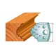 CMT SPINDLE MOULDER CUTTERS - Knives and Limiters 40mm - profile 021 - 690.021 - 691.021 Package