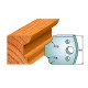CMT SPINDLE MOULDER CUTTERS - Knives and Limiters 40mm - profile 044 - 690.044 - 691.044 Package