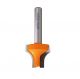 CMT Ovolo sash router bit - 22 dia x 19mm cut x 1/4 shank, profile B