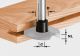 Festool 499805 Cutter Spindle for Groove Cutter Disc S8 1,5-5 D14