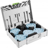 Festool 578193 100pc Abrasives Systainer� Granat SYS-STF 125mm D125 GR-Set