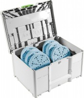 Festool 578192 120pc Abrasives Systainer� Granat SYS-STF 150mm D150 GR-Set