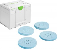 Festool 578281 100pk Planex Abrasives Systainer� Granat SYS-STF 225mm D225 GR-Set