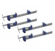 Eclipse ETBR42 T-Bar Sash Clamp - EXTRA VALUE - 1070mm (42 Inch) Clamping Capacity 4 Pack