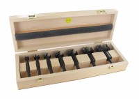 Famag 1663570 TCT-Bormax� Forstner Bit Carbide-Tipped Set of 7 pcs in Wooden Case